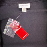 Avenue Womens Black Open Front Lightweight Cardigan Plus Size 22/24