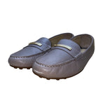 Michael Kors Women’s Gray Leather Loafers Slip-On Dress Shoes Size 9.5M