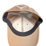 Columbia Unisex Beige Mesh American Flag Outdoor Performance Cap Sz S/M