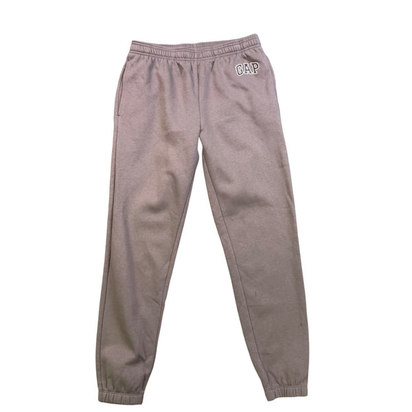 Gap Mens Gray Cotton Blend Sweatpants Elastic Waist Relaxed Fit Size S