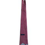 Christian  Red Silk Patterned Neck Tie Woven In Italy Elegant Classic Style