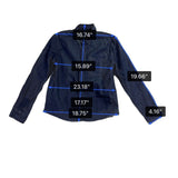 Lucky Brand Dark Wash Denim Mens Button-Up Long Sleeve Shirt Size S