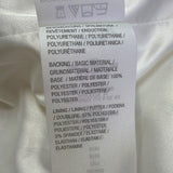 Isaac Mizrahi Live Womens Off-White Faux Leather Cropped Jacket US Size 16