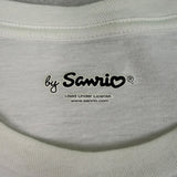 Sanrio Unisex White Cotton/Polyester Hello Kitty & Friends Graphic T-Shirt