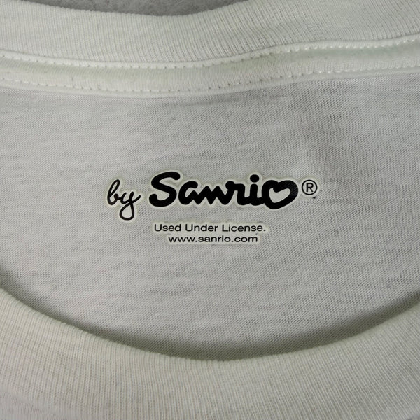 Sanrio Unisex White Cotton/Polyester Hello Kitty & Friends Graphic T-Shirt