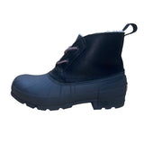Hunter Men’s Black Rubber Insulated Lining Lace-Up Waterproof Duck Boots Size 10