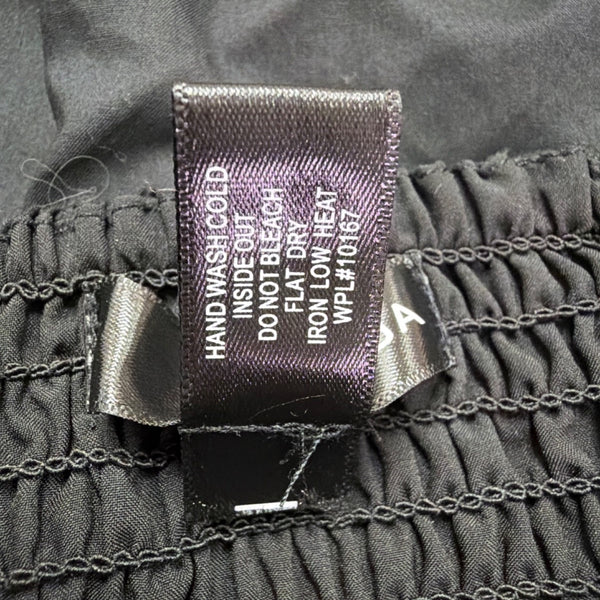 Aqua Womens Black Cotton Halter Neck Maxi Dress Lined Size Large