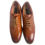 Bruno Marc Men's Brown Leather Prince 16 Oxford Shoes Sz 10.5 - NWB