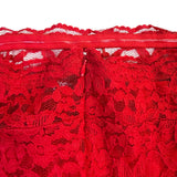 Lane Bryant Womens Red Lace Off-The-Shoulder Knee-Length Dress Size 18 