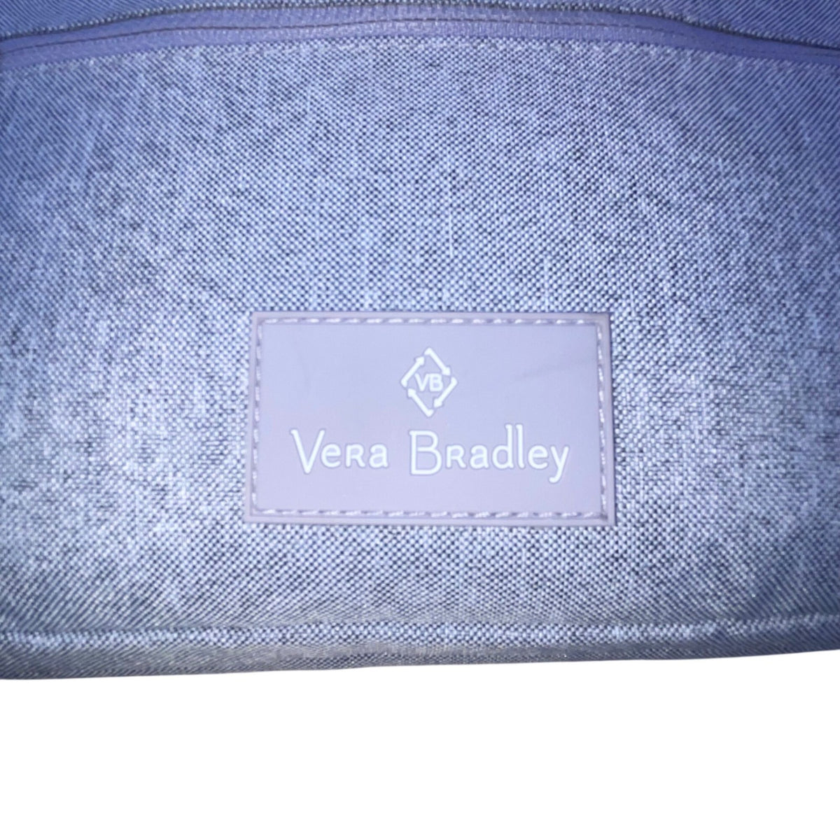 Vera Bradley Women’s Gray Adjustable Strap Multi-Compartment Crossbody Bag