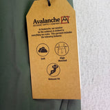 Avalanche Mens Green Polyester Relaxed Fit High-Waisted Soft Pants Size S