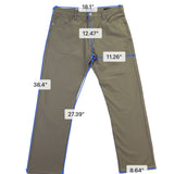 Dockers Mens Beige Straight-Leg Pants Stretch Casual Wear Durable  Size 34