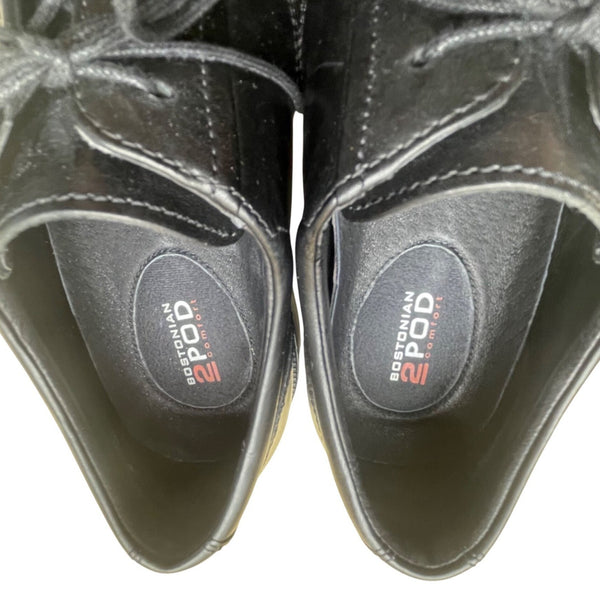 Bostonian Men’s Black Leather 2Pod Comfort Dress Shoes Size 10M