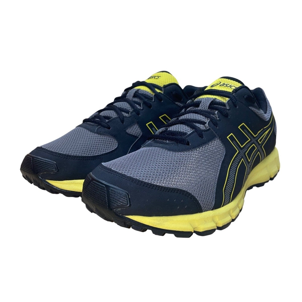 Asics Men's Gray & Yellow Mesh Gel-Matchplay 33 Non-Cleat Golf Shoes Size 12