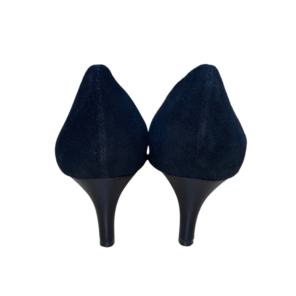 Scotts Women’s Black Suede Pointed Toe Elegant Classic Heels Pumps Size 9.5US