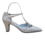 Easy Spirit Women’s Sunsand Beige Leather Nexist Strappy Heels Size 7.5M