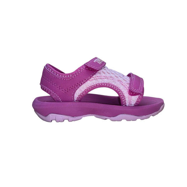 Teva Girls Pink Adjustable Strap Lightweight Comfort Sandals Size 6