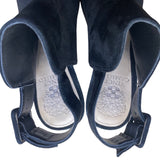 Vince Camuto Women’s Black Suede Open-Toe Gilsa High Heel Size 6.5M