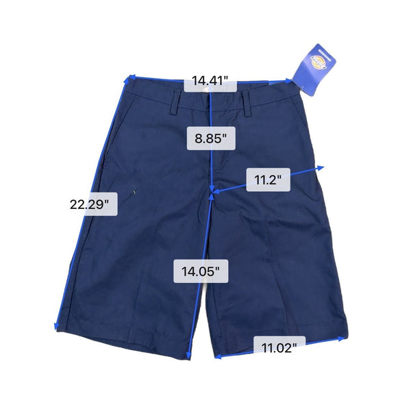 Dickies Mens Navy Classic Fit Durable Work & Uniform Shorts Size 30