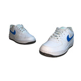 Nike Youth Boy's White Air Force 1 LV8 Low Top Sneakers Sz 7Y