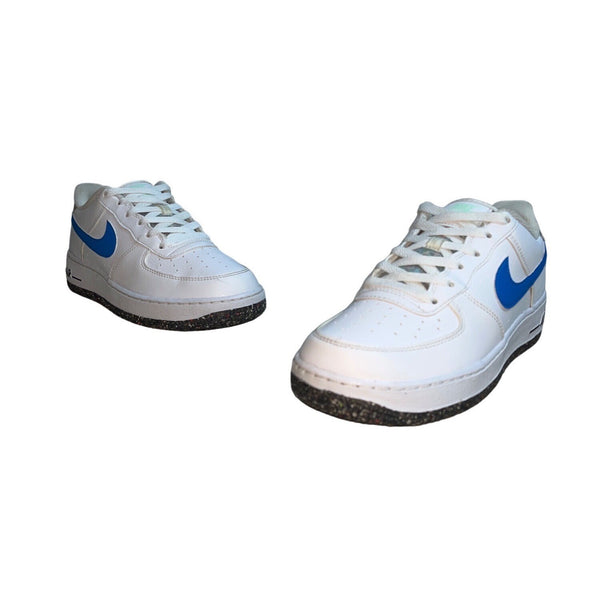 Nike Youth Boy's White Air Force 1 LV8 Low Top Sneakers Sz 7Y
