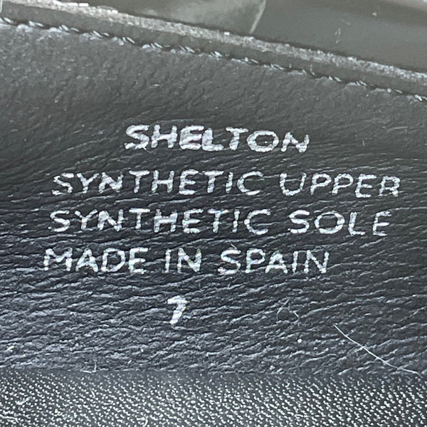 Steve Madden Women’s Black & Blue Stitching Platform Shelton Loafers Size 7