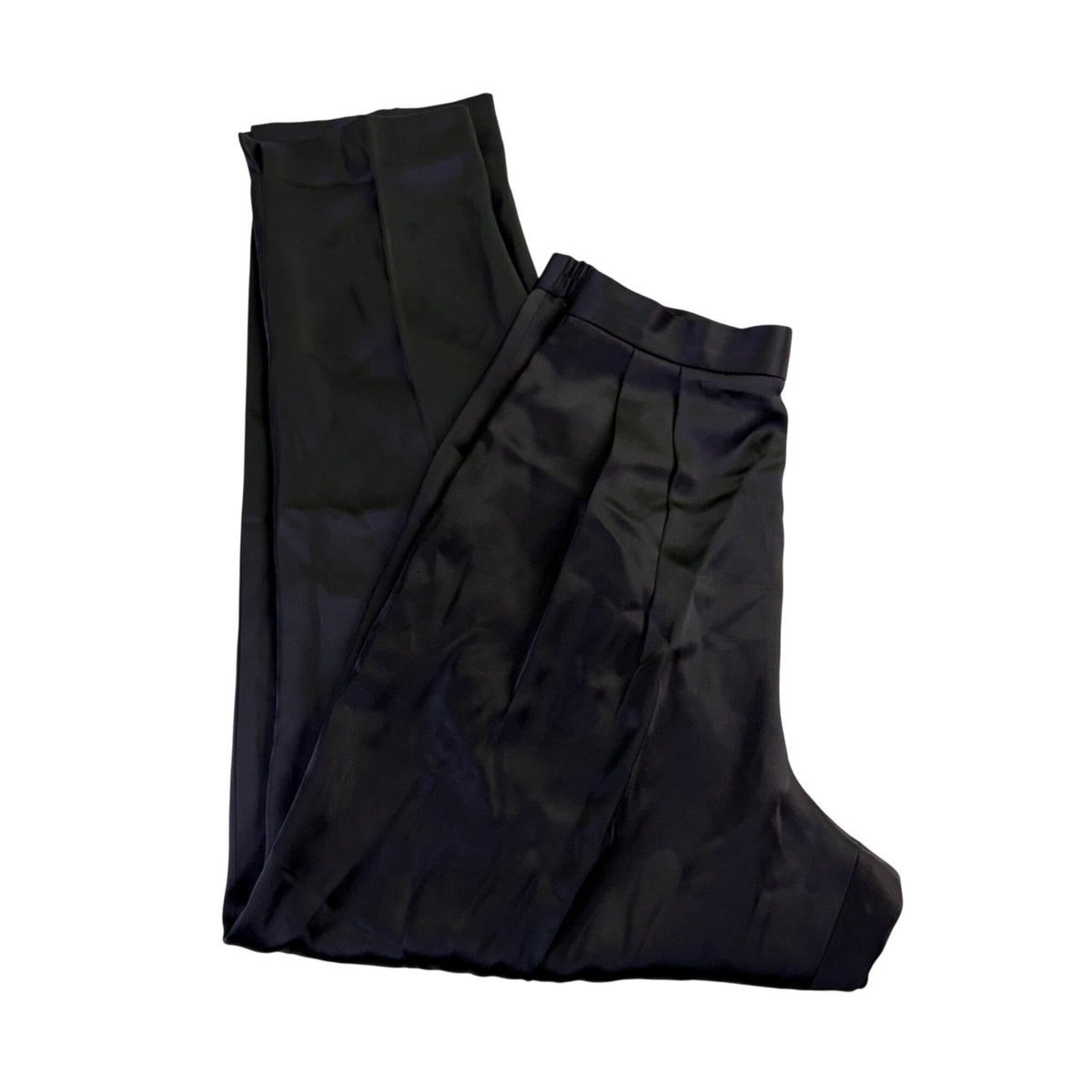 Pendleton Womens Black Classic High-Waisted Trousers Size 12
