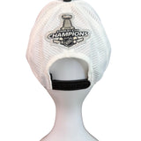 Fanatics Mens Gray/White Mesh Polyester NHL Hat OS