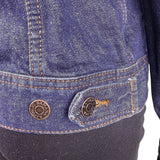 Banana Republic Womens Dark Wash Denim Jacket Casual Button-Up Sz S