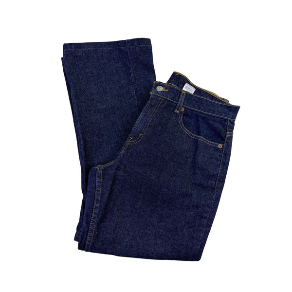 Levis Womens Navy Dark Wash 515 Casual Low Rise Bootcut Jeans Size 10 