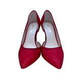 Jenn Ardor Women’s Red Man-Made Pointed-Toe High Heels Size 6M