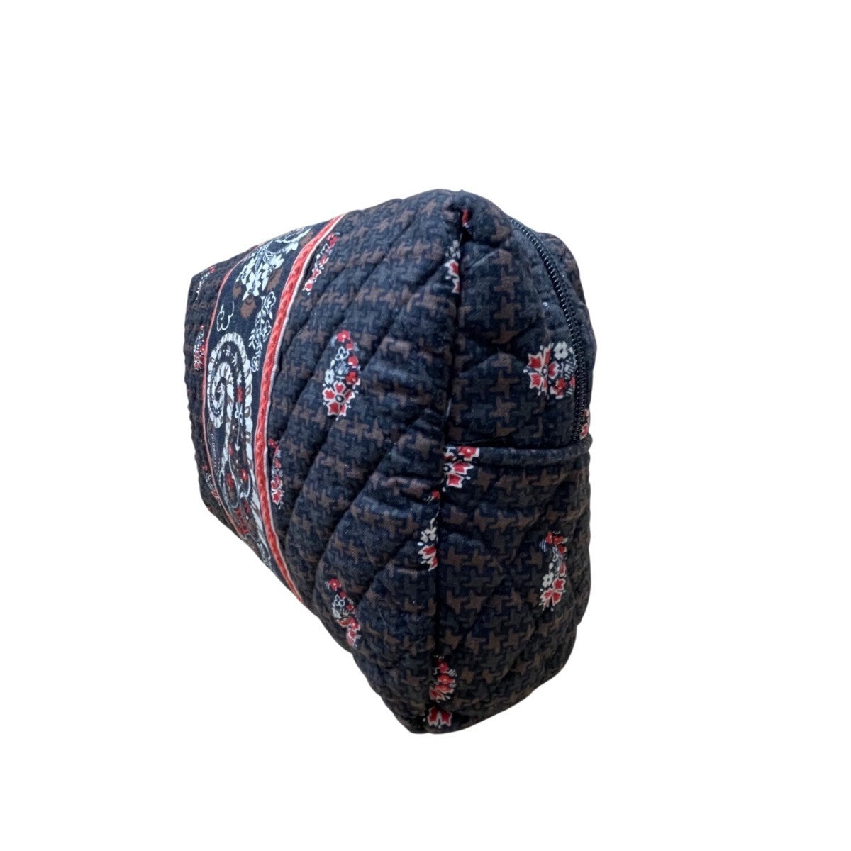 Vera Bradley Women’s Brown Quilted Paisley Fabric Carry-On Travel Duffel Bag