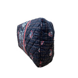 Vera Bradley Women’s Brown Quilted Paisley Fabric Carry-On Travel Duffel Bag