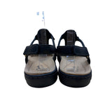 Clarks Women’s Black Leather Adjustable Strap Laurieann Kay Sandals Size 8.5M