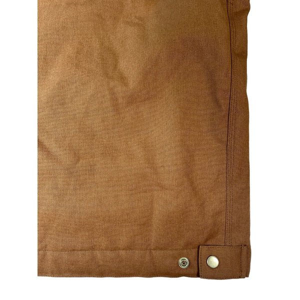 Supervsn Studios Men's Light Brown Zip Up Padded Work Jacket Sz XXL