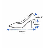 Steve Madden Women’s Black Mesh-Style With Pointed Toe Heeled Pumps Size 10M