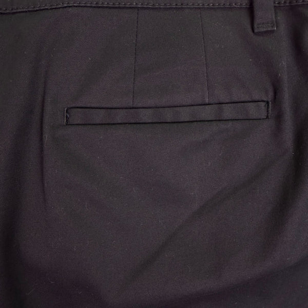Talbots Womens Black Perfect Crop Pants Slim Fit At Waist Size 10