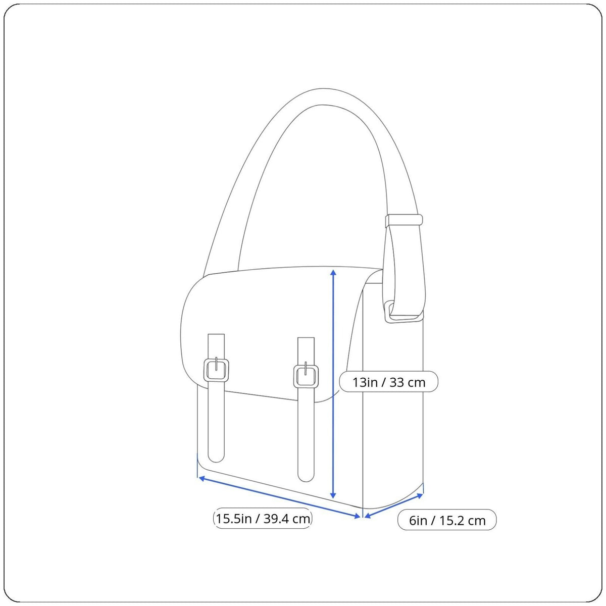 Elen Gotti Women’s Brown Leather Silver Hardware Hobo Shoulder Bag