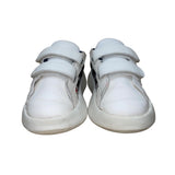 Adidas Kids White Floral Cartoon Print Adhesive Strap Sneakers Size 7K