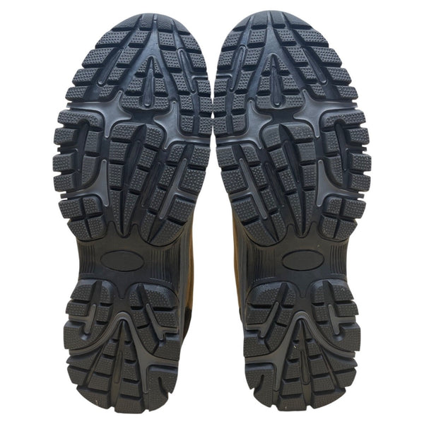 Sport Men’s Brown & Black Slip-On Outdoor Hiking Shoes Size 12