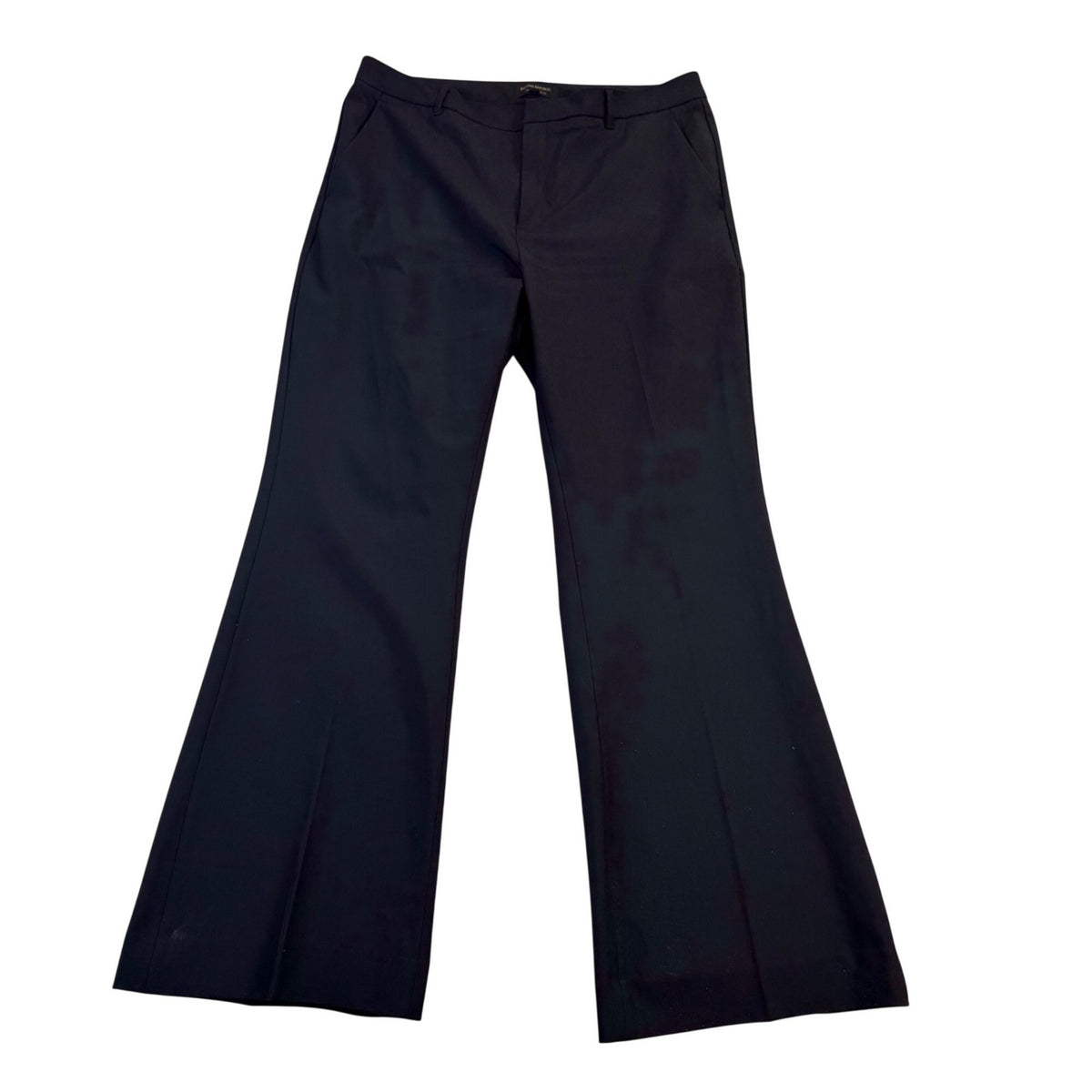 Banana Republic Womens Black Flared Dress Pants Size 14