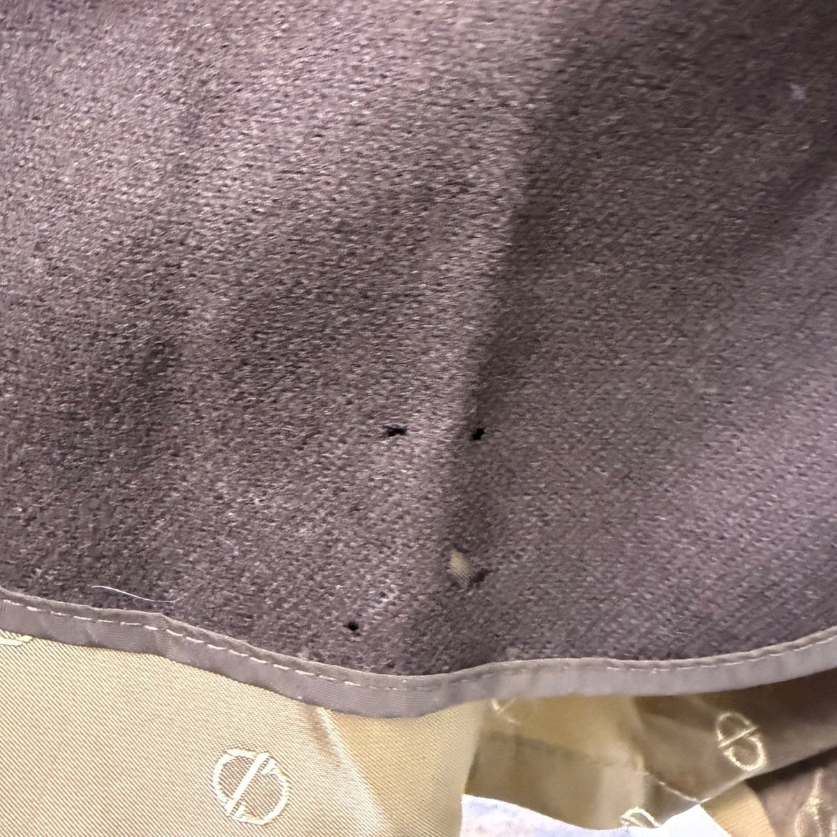 Vintage Christian D Mens Beige Trench Coat  Belted Classic Size 44R