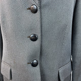 Collezioni Women's Gray Blazer Sz 16 (EU 48)