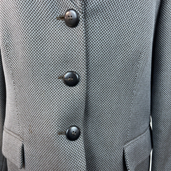 Collezioni Women's Gray Blazer Sz 16 (EU 48)