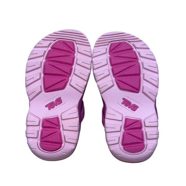 Teva Girls Pink Adjustable Strap Lightweight Comfort Sandals Size 6