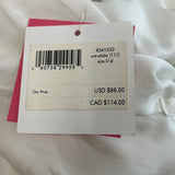 Kate Spade New York White Mrs. Embroidered Initials Bathrobe Sz L/XL - New