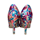 Christian Siriano Women’s Pink Watercolor Ink Blot Heels Sz 6.5