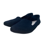 Veittes Women’s Black Knitted Fabric Loafers Slip-On Flat Shoes Size 11W