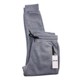 Pure Champ Mens Gray Jogger Pants With Zipper Pockets & Drawstring Size M