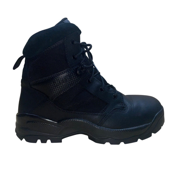5.11 Men’s Black Tactical ATAC 2.0 6" Leather/Nylon Lace-Up Boots Size 11.5